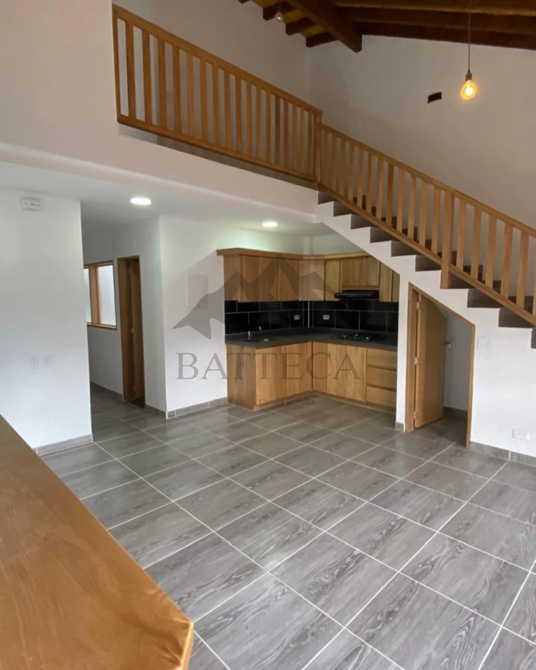 Segundo piso con mansarda