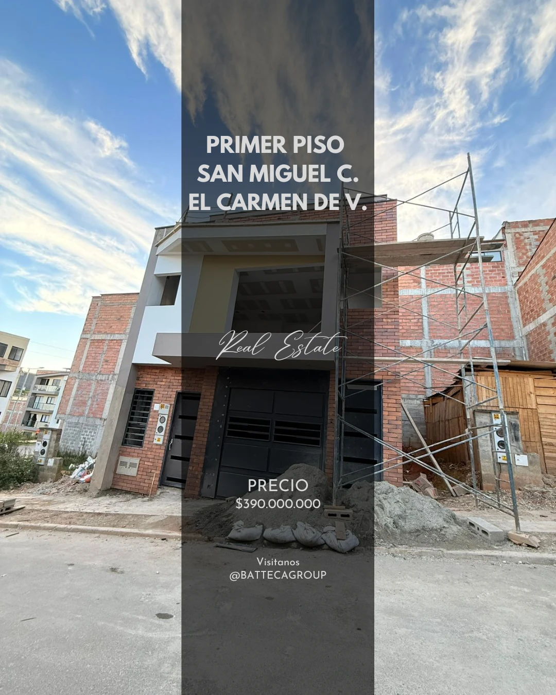 Primer piso duplex en venta