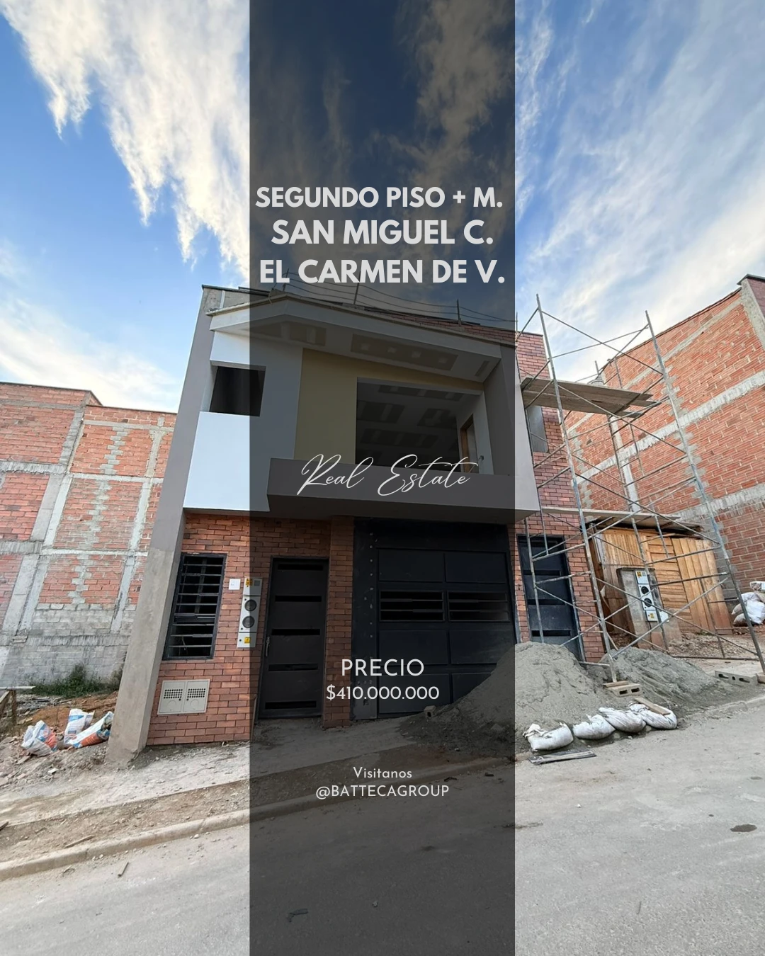 Segundo piso con mansarda en venta