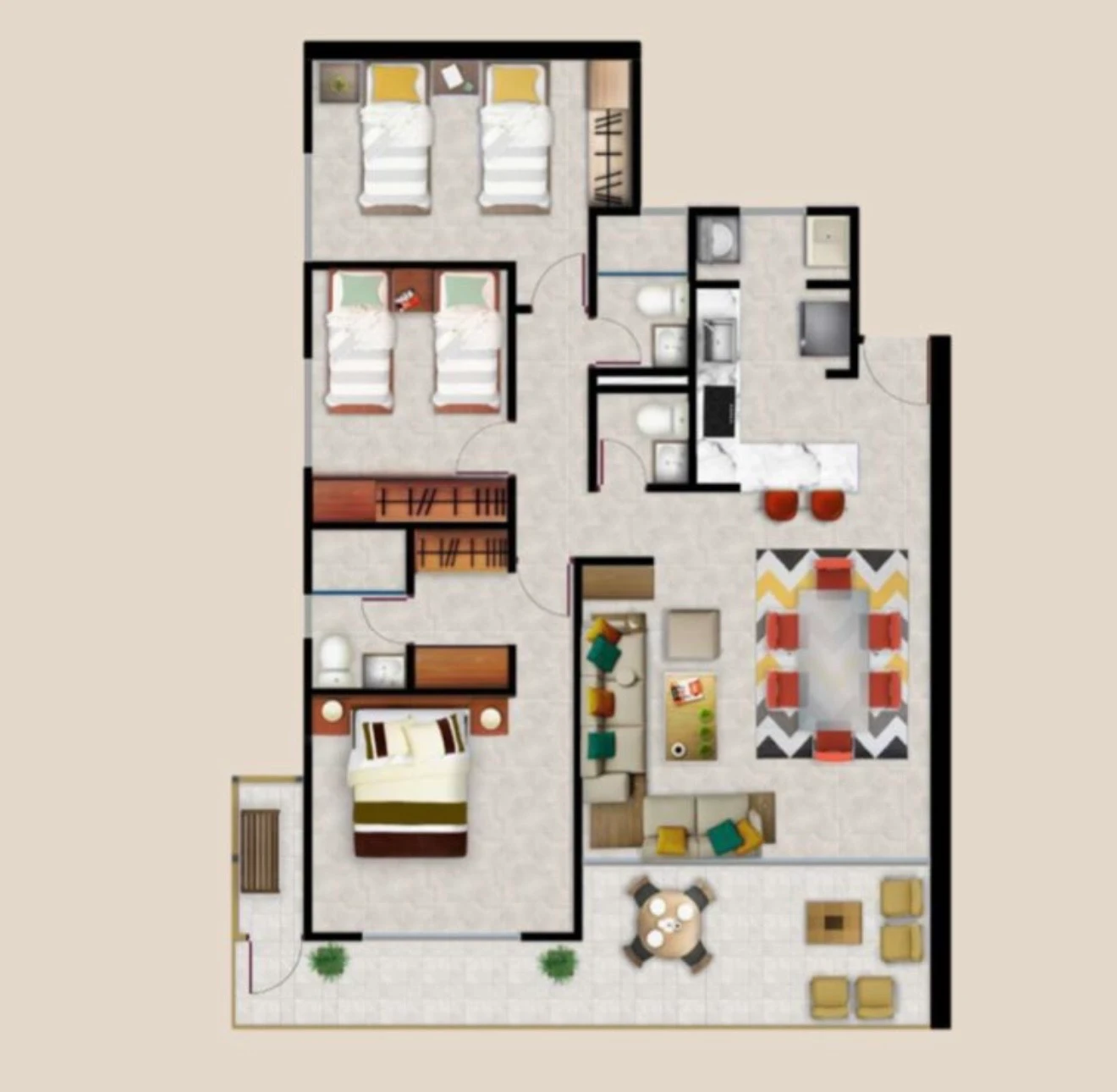 🏖️ Apartamento amoblado de 112 m² en venta – Proyecto Santa Marina | Santa Marta - Imagen 13