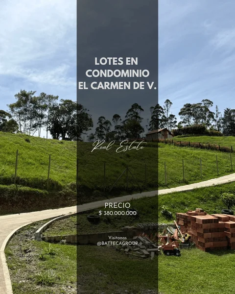Se venden lotes en condominio