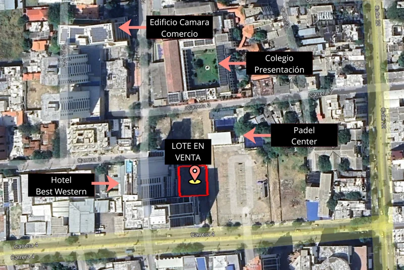 Lote En Exclusivo Sector EL PRADO Junto a Hotel Best Western - Santa Marta