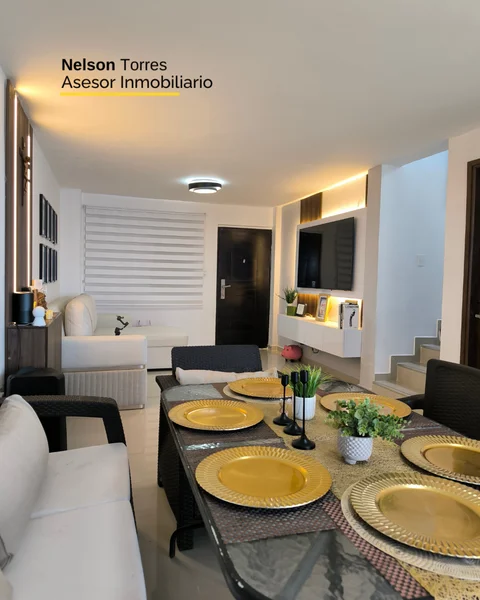 Casa en venta en Turbaco con jacuzzi y terraza | 3 habitaciones en conjunto Las Heliconias