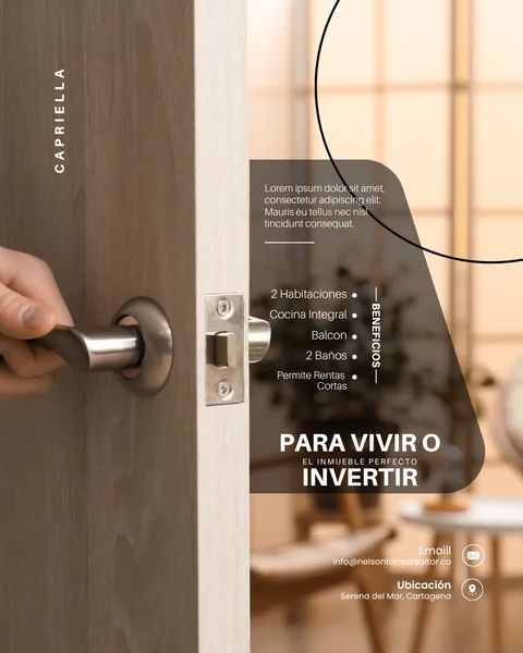 Apartamento en Capriella - Serena del Mar | Apto para Airbnb y a 5 min de la Playa