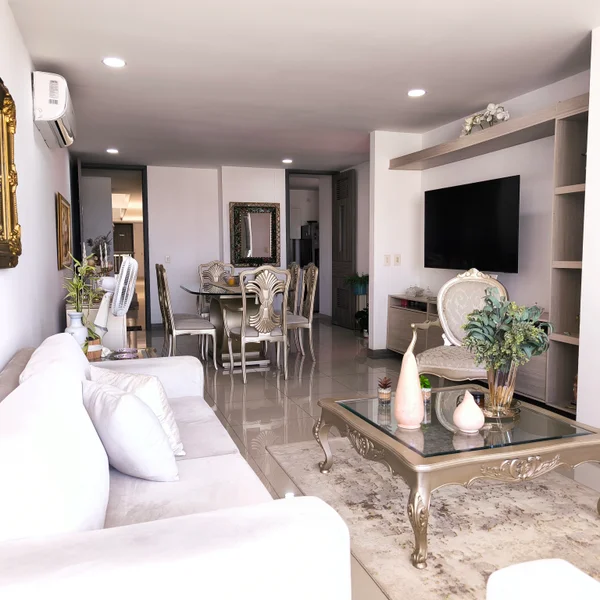 Apartamento en Venta Crespo Cartagena — Piso 11, 115 m², 3 Habitaciones, Edificio Praia