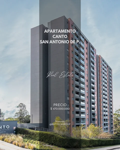En venta apartamento en Canto - San Antonio de Pereira