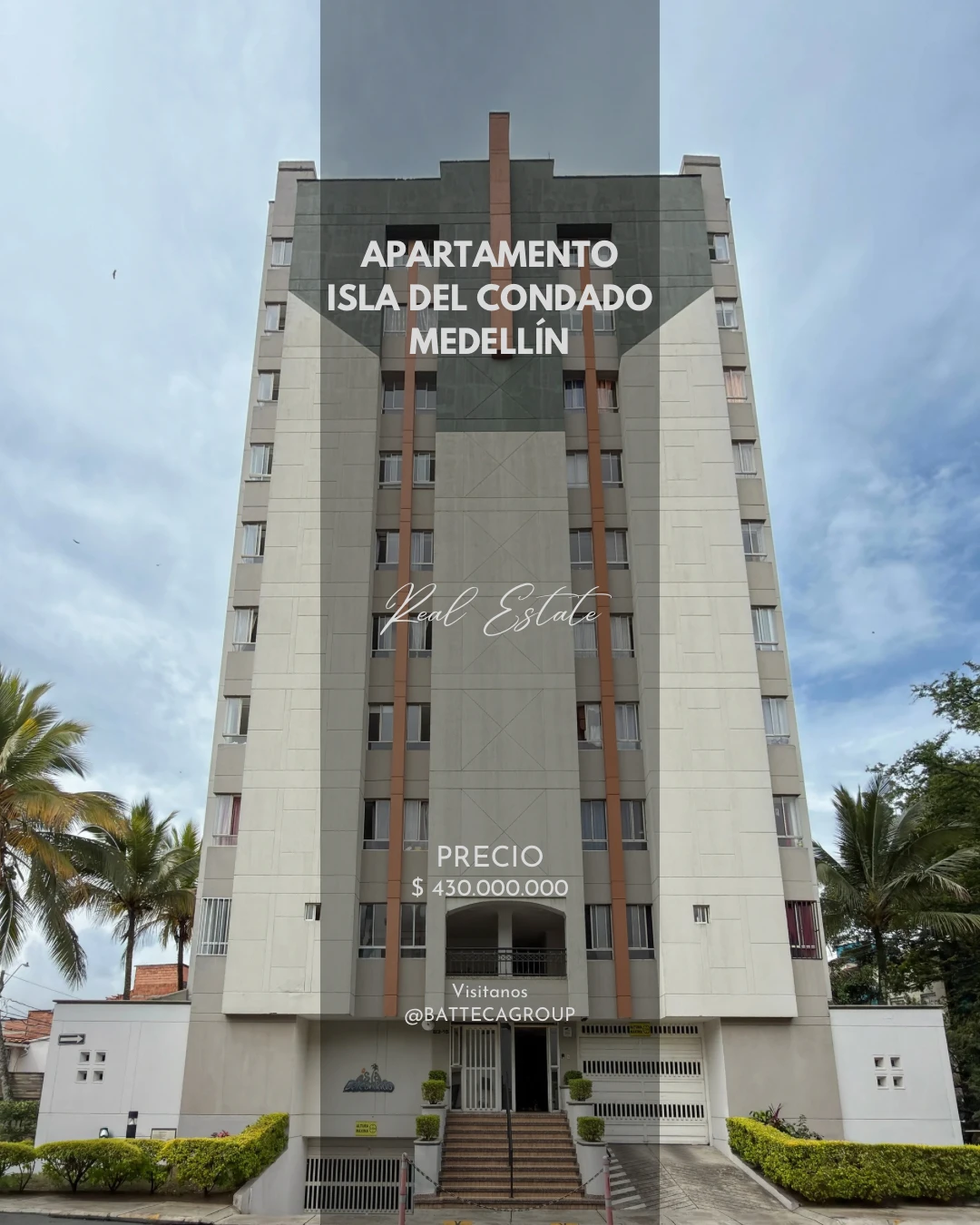 En venta apartamento en Isla del Condado - Medellín