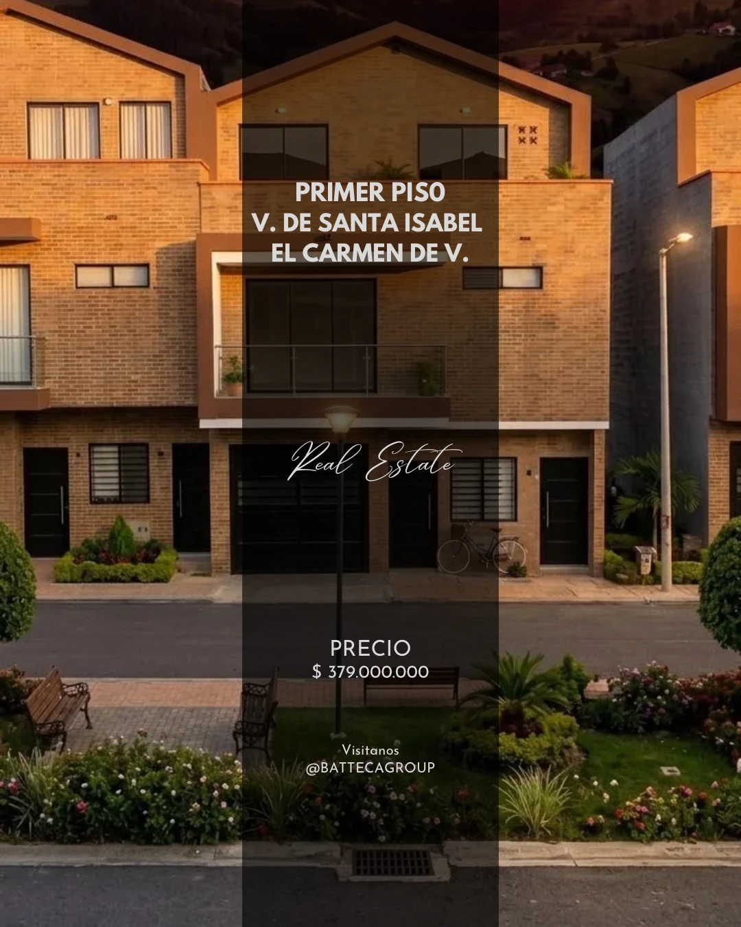 Primer piso en Villas de Santa Isabel - El Carmen de Viboral
