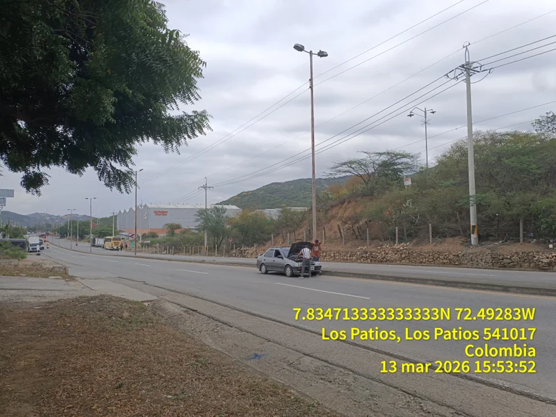 Lote industrial de +18 hectáreas en venta en km 3, Los Patios, Norte de Santander