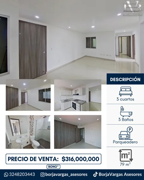 HERMOSO APARTAMENTO 81
