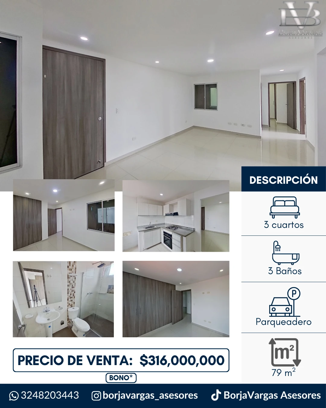 HERMOSO APARTAMENTO 81