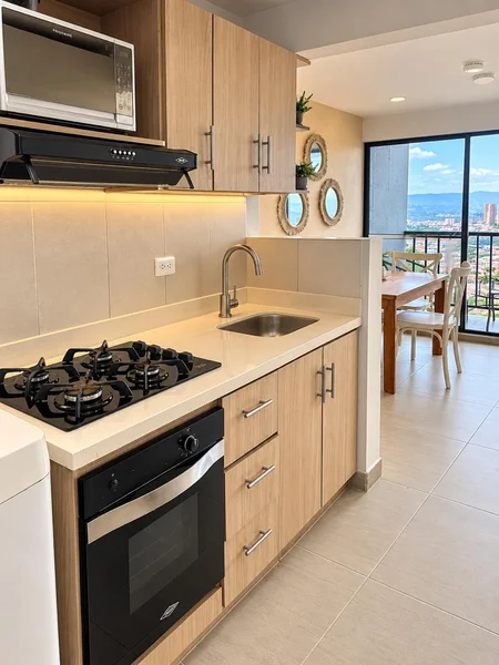 En venta apartamento con doble balcon - Rionegro